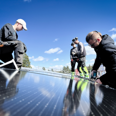 Installation solceller